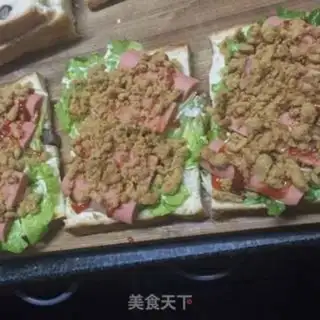 Make Home simple sandwich step 3