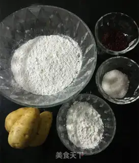 Make Red velvet rice step 0