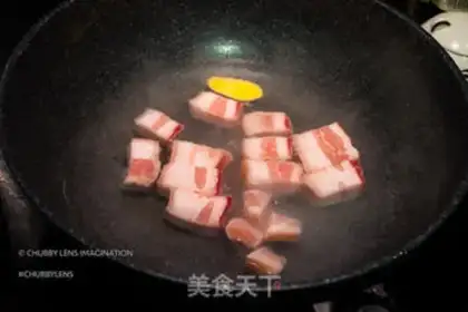 Make Five layers of meat step 2