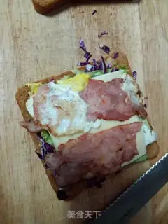 Make Whole wheat sandwich step 4
