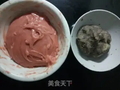 Make Red velvet rice step 8