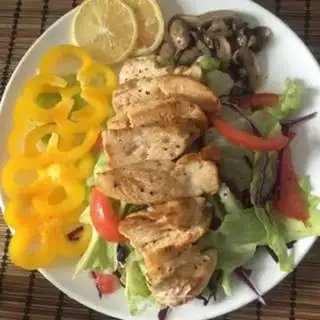 Make Chicken chest, west salad step 3