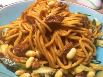 Make Fried noodles step 14
