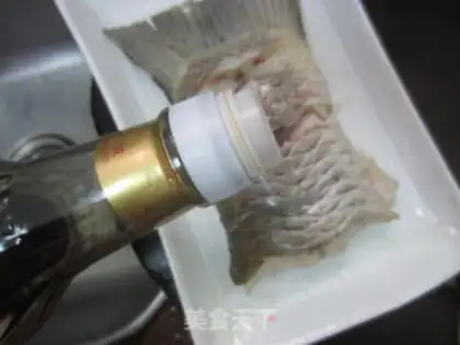Make Clear the poaching tail step 6
