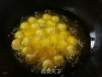 Make Orange chicken balls step 11