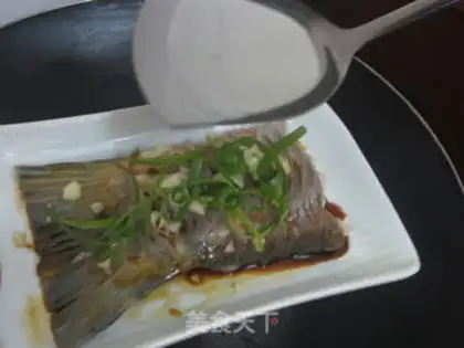 Make Clear the poaching tail step 9
