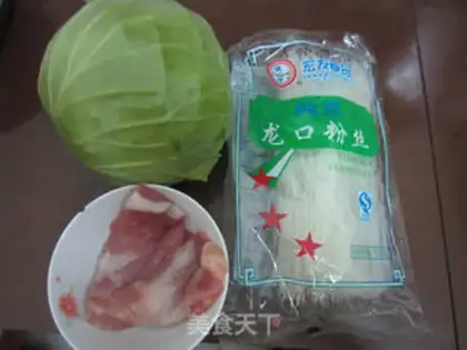 Make A fan of cabbage step 0
