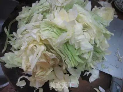 Make A fan of cabbage step 3