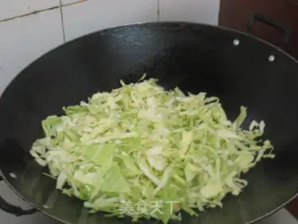 Make A fan of cabbage step 5