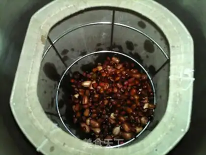 Make Three red beans step 5
