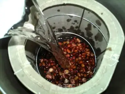 Make Three red beans step 6
