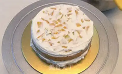 Make Fruit cream cake step 3