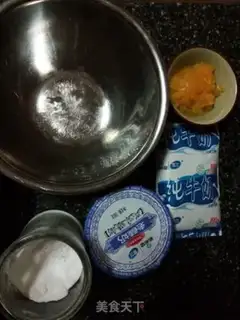 Make Peach yogurt step 1
