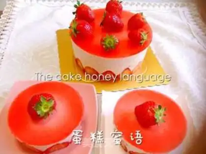Make Strawberry Moose step 17