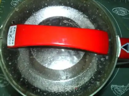 Make Three red beans step 10