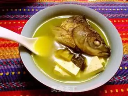 Make Sour tofu herbfish soup step 8