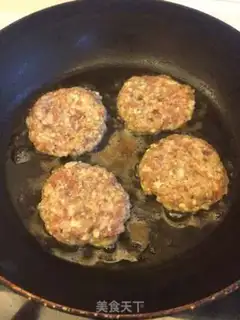 Make Meat burger step 3