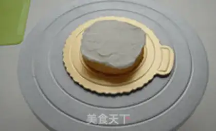 Make Flower cake step 3
