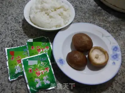 Make radish and radish and fried rice step 0