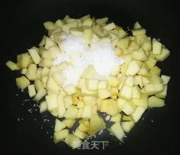 Make Toast apple pie step 1