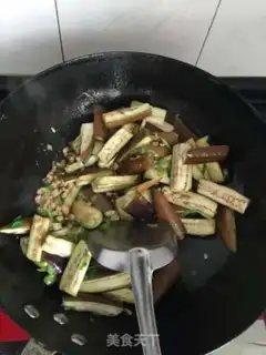 Make Meat sauce and eggplant step 6