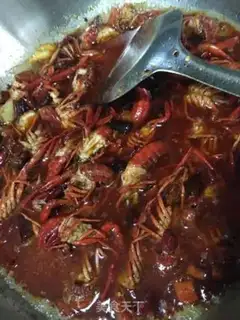 Make Spicy shrimp step 4