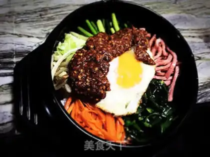 Make Rock pan rice step 8