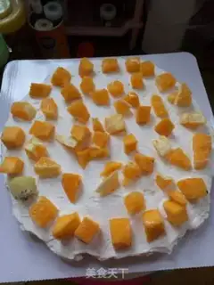 Make Rainbow cake step 5