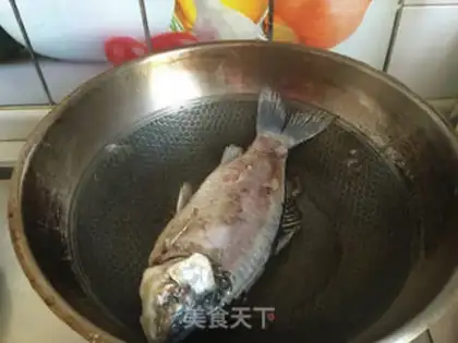 Make Squid soup step 1
