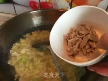 Make The cabbage gravy step 6