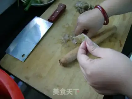 Make Shrimp dumplings step 1