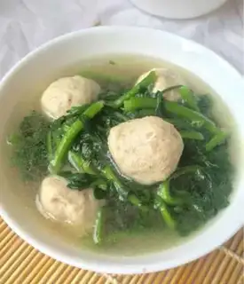 Make Zipper meatball soup step 5