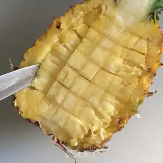 Make Pineapple rice step 3