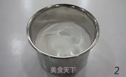 Make Korean flower cake step 1