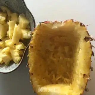 Make Pineapple rice step 4