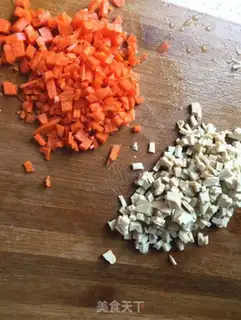 Make Maran heads with beans step 1