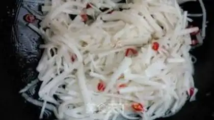 Make Sour radish step 4