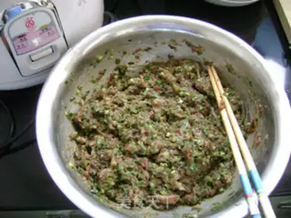 Make Shrimp dumplings step 5