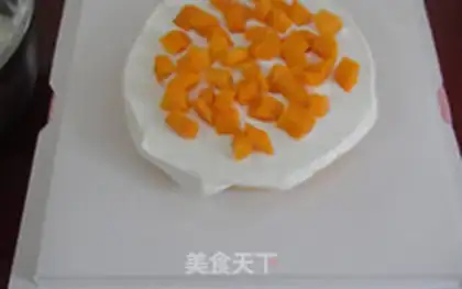 Make Korean flower cake step 8