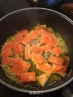 Make Butter salmon pasta step 3