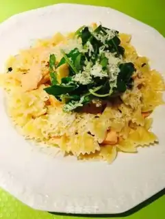 Make Butter salmon pasta step 5