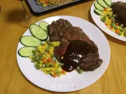 Make French wine steak step 5