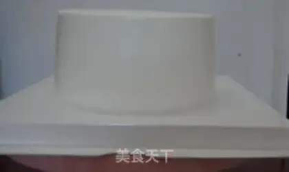 Make Korean flower cake step 11