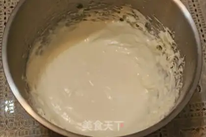 Make Mango cheese mousse step 7