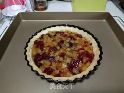 Make Cranberry apple pie step 21