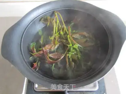 Make Plumbing peanut rice step 4