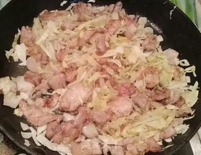 Make Home-based northeast fried meat step 7