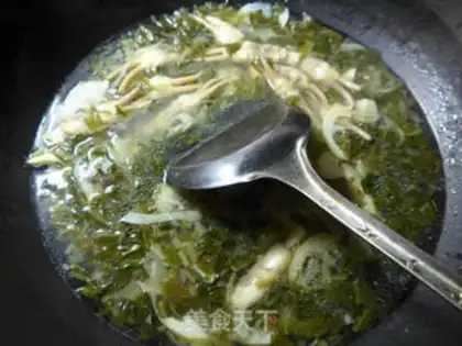 Make Snow pickles and thunder soup step 10