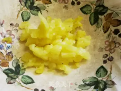 Make pineapple Madeleine step 0