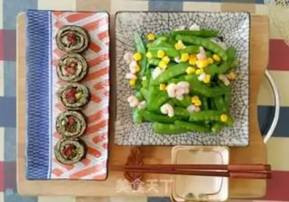 Make Sushi cake step 3
